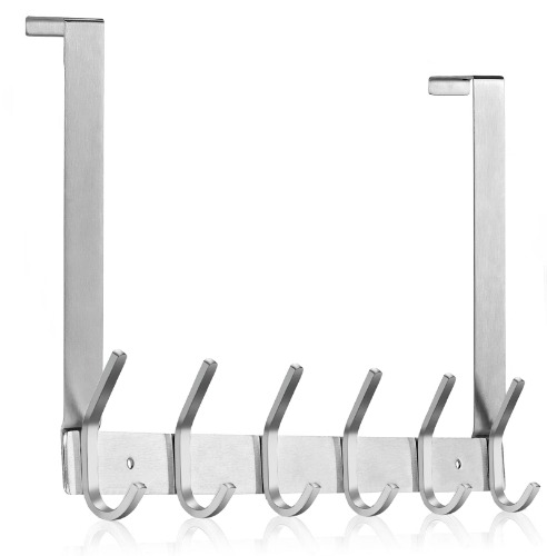 MEIJO Porte Manteau Pour Porte, Acier Inoxydable