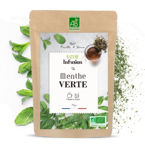 Feuille & Grain - Infusion Menthe Verte Naturel 100 g