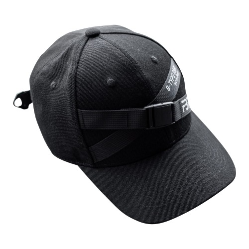 Fabric of the Universe Triangle Logo Techwear Japanese Streetwear Baseball Cap - Black B-type 05r
