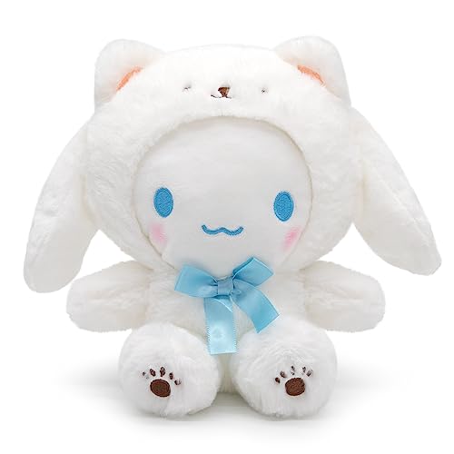 Kawaii Cinnamon Plush Doll 8", Cartoon Stuffed Animal Figure Anime Plushies Pillow Toy, Super Cute Cartoon Theme Party Favor, Soft Lovely Plushies Gift for Girls Teens Fans Birthday Decoration, Blue