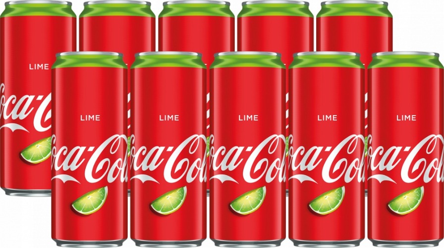 Coca-Cola Lime 0.33l x 10