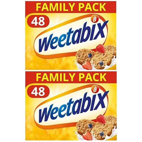 Breakfast Cereal Bundle with Wholegrain Weetabix 48's (2 Pack)