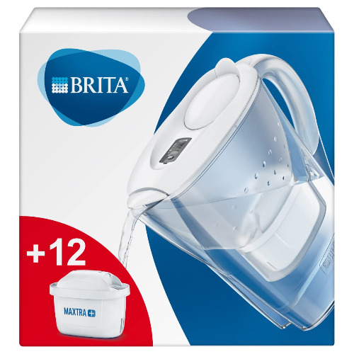 BRITA Water Filter Jug + 12 Filters (1 year worth)