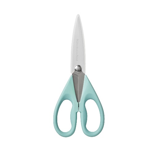 KitchenAid All Purpose Shears with Protective Sheath, 8.72-Inch, Aqua Sky - Aqua Shears