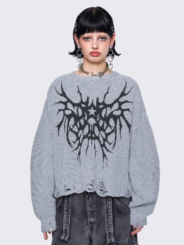Dark Essence Sweater | L / Grey