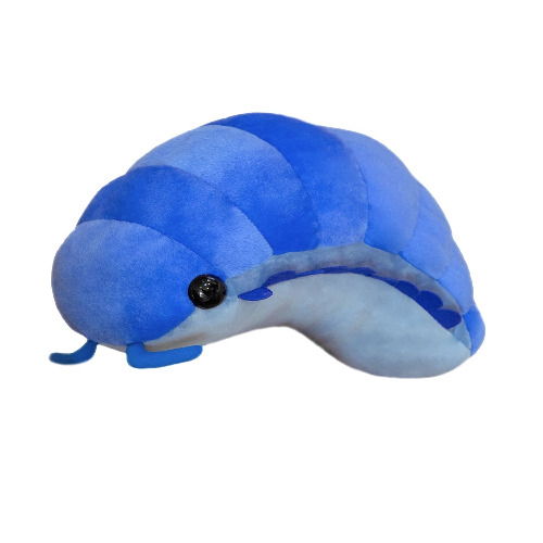 Isopod Plushie (2 COLORS, 2 SIZES) - Blue / 12" / 30 cm