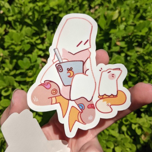 Artsy Ghost Sticker