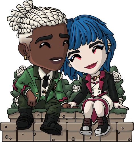 Ekko and Powder Youtooz