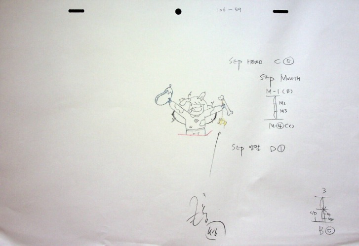 Bee and PuppyCat 2013 Hand Drawn Production Pencil Frederator Studios #WW