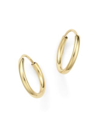 Bloomingdale's 14K Yellow Gold Small Endless Hoop Earrings  - 100% Exclusive Jewelry & Accessories - Bloomingdale's