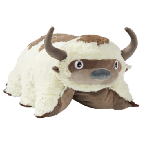 Pillow Pets 16” Appa Stuffed Animal, Nickelodeon Avatar The Last Airbender Plush Toy, white - Avatar