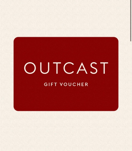Outcast clothing gift card