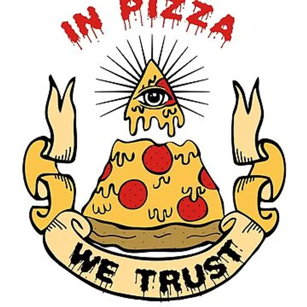 In Pizza We Trust | Sticker