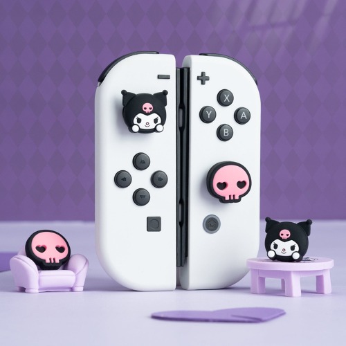 GeekShare x Sanrio Thumb Grip Caps | Kuromi