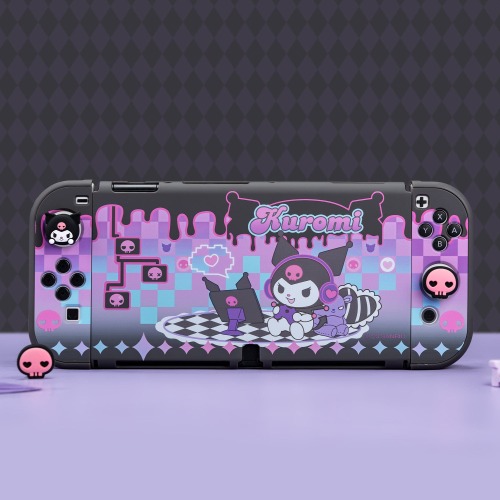 GeekShare x Sanrio Protective Case -Gaming Time | Switch OLED / Kuromi