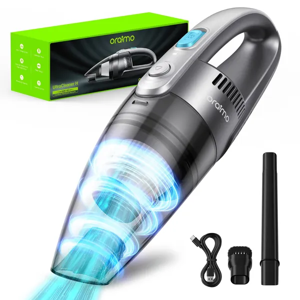 Hand Held Vacuuming Cordless Rechargeable, 3.5H Fast-Charge