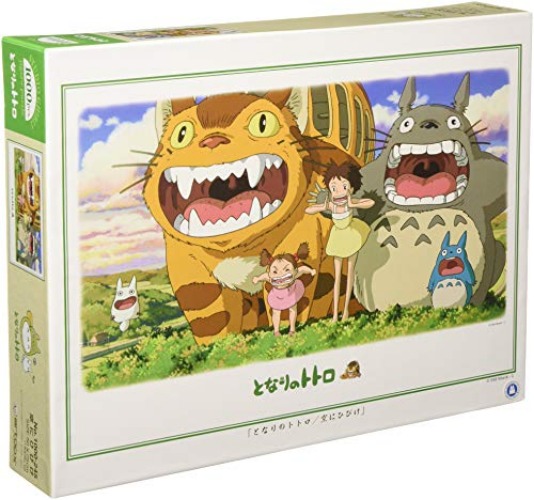 Ensky My Neighbor Totoro Opened Mouth Jigsaw Puzzle (1000-Piece) - Cracked in the sky