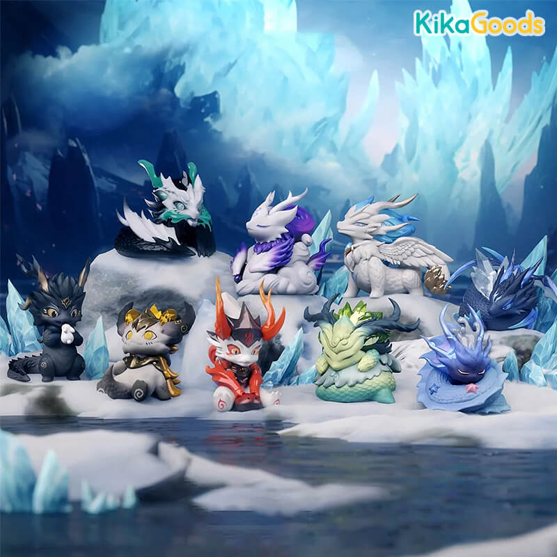 Mythical Beasts Administration Together With Loong Series Blind Box【Shipped in Jun./Jul. 2024】 | Set Of 8