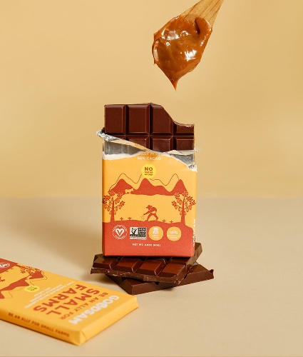 55% Caramel Salt Bar - 12 Bars