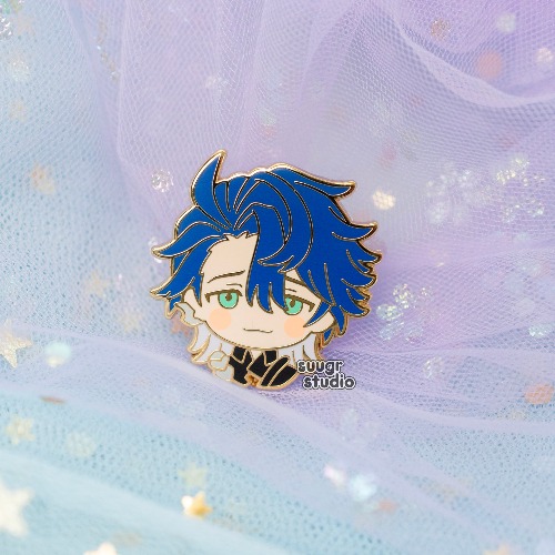 HSR Sampo and Sparkle the Masked Fools Honkai Star Rail Hard Enamel Pin - Sampo / [A Grade] / Locking Clasps