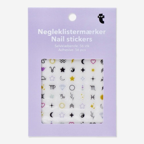 Self-adhesive nail stickers
