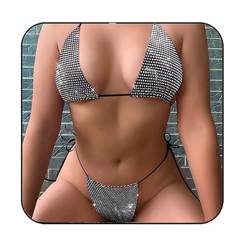 Crystal Bikini Black