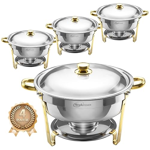 Chafing Dishes for Buffet 4 Pack