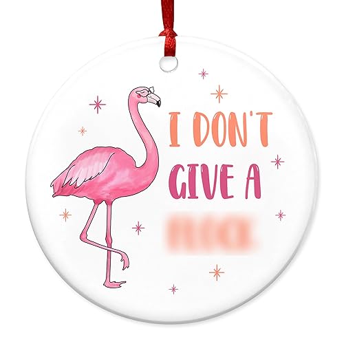Don't Give a F Flamingo
