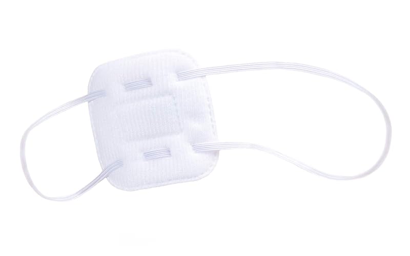 Anime Novelty Prop Role Soft Single-Eyed White Eyepatch Cosplay Costume Accessories - One Size - White