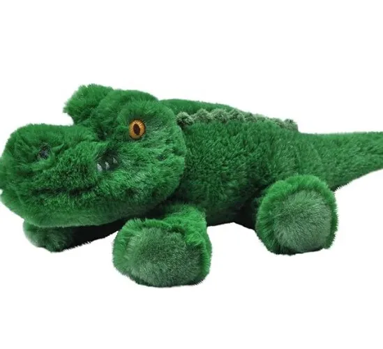 WILD REPUBLIC EcoKins Mini Wolf Stuffed Animal 8 inch, Eco Friendly Gifts for Kids, Plush Toy, Handcrafted Using 7 Recycled Plastic Water Bottles - Alligator