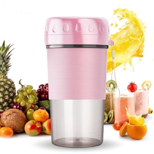 Portable Personal Juice Blender and Smoothie Maker - Pink
