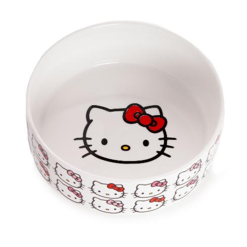 Hello Kitty Ceramic Pet Bowl