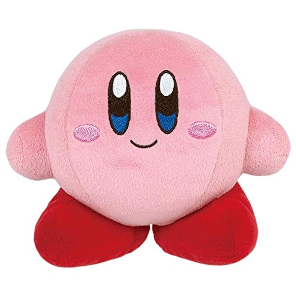 Super Mario KP01UK Kirby Sanei Officially Licensed Plush, Multicolour