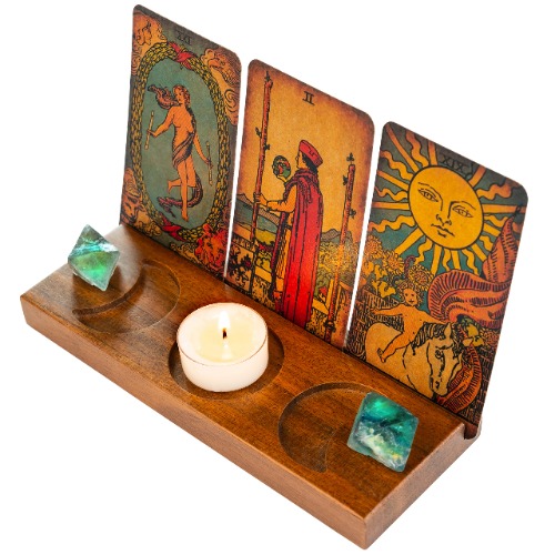 Curawood Tarot Card Holder Stand