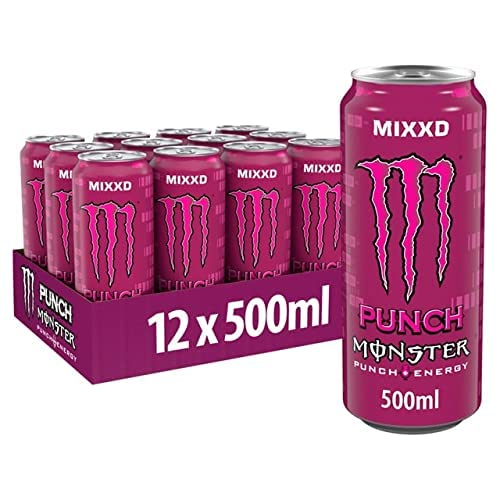 Monster Punch Mixxd 12 x 500ml - Punch - 500 ml (Pack of 12)