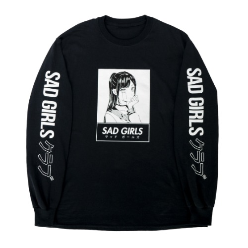 Sad Girls L/S Lie To Me Tee - medium