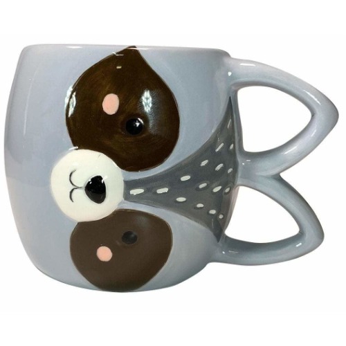 Woodland Sideways 12oz Mug - Raccoon