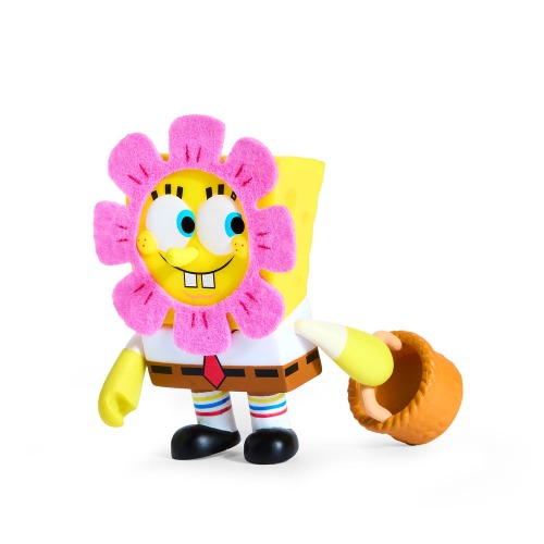Spongebob Cavalcade of Spongebobs - Kidrobot Vinyl Mini Series Figure [In Stock] - Spring Fever