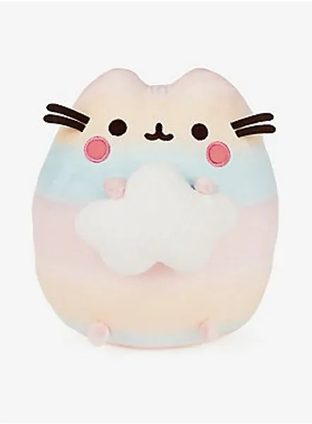 Pastel Rainbow Pusheen Plush