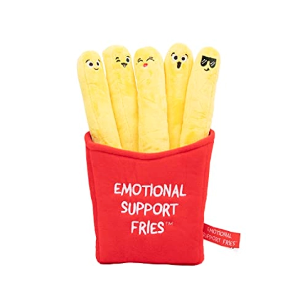 WHAT DO YOU MEME? Emotional Support Fries - The Original Viral Cuddly Plush Comfort Food, Unique Gift for Valentine's Day - Fries