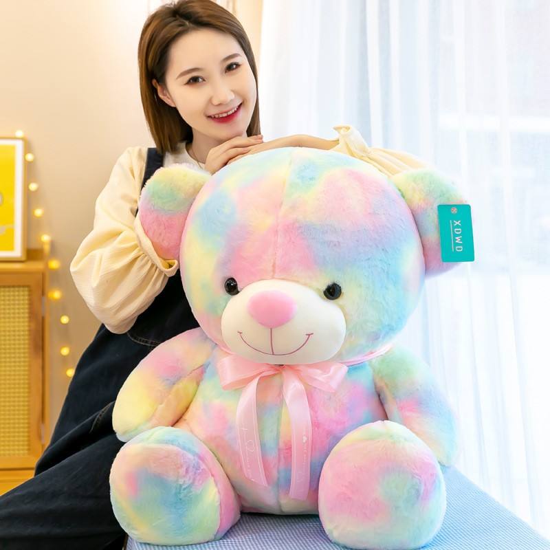 Colorful Plush Teddy Bears Valentine's - 1 / 35cm