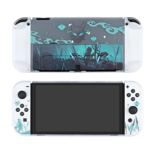 BlingKiyo Genshin Xiao Nintendo Switch/ OLED Protective Shell & Game Card Case | Switch Oled Hard Case