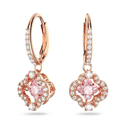 Swarovski Collection Sparkling Dance Boucles d´Oreilles - Cristaux,Métal doré rose,Zircone/Rose