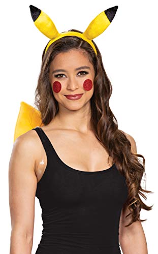 Disguise Pokemon Pikachu Headband and Tail Kit - Adult Size