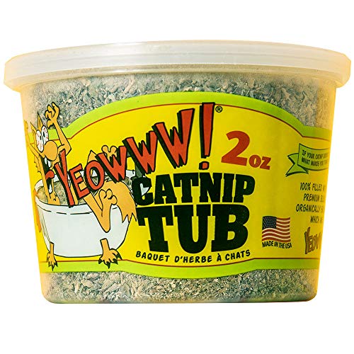 Yeowww Catnip Tub, 2-Ounce - 2 oz. Tub