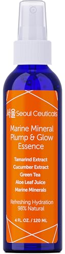 SeoulCeuticals Korean Skin Care Essence Toner - K Beauty Skincare Spray Mist For Face Contains Cucumber Extract and Marine Minerals + Organic Aloe - Get That Healthy Youthful Glow