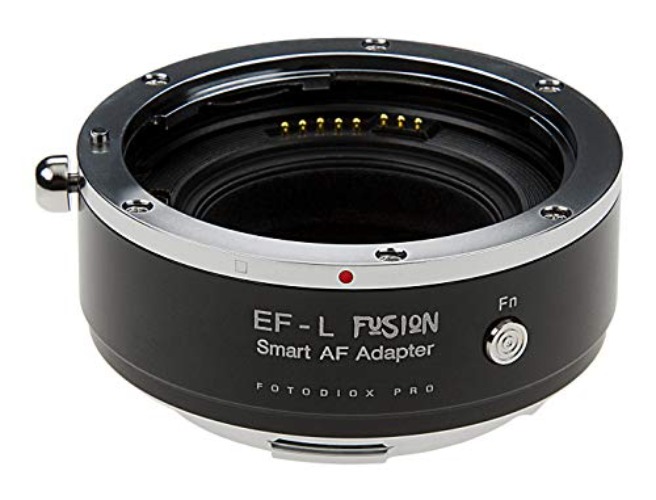 Fotodiox Pro Fusion Smart Adapter Compatible with Canon EOS (EF/EF-S) D/SLR Lenses on Panasonic and Sigma L-Mount Cameras