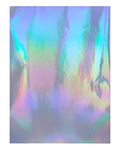25 Sheets A4 Size Clear Holographic Cold Laminate Sheet