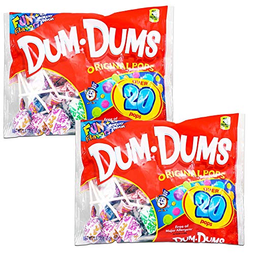 Dum Dums Original Pops - Value Pack (Pack of 2) - Original - 20 Count (Pack of 2)