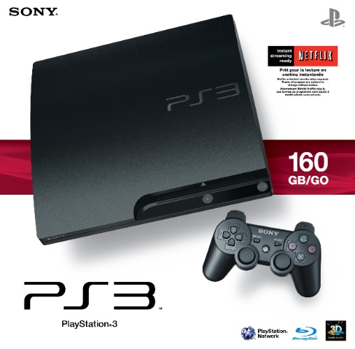Sony Playstation 3 160GB System (Renewed) - 